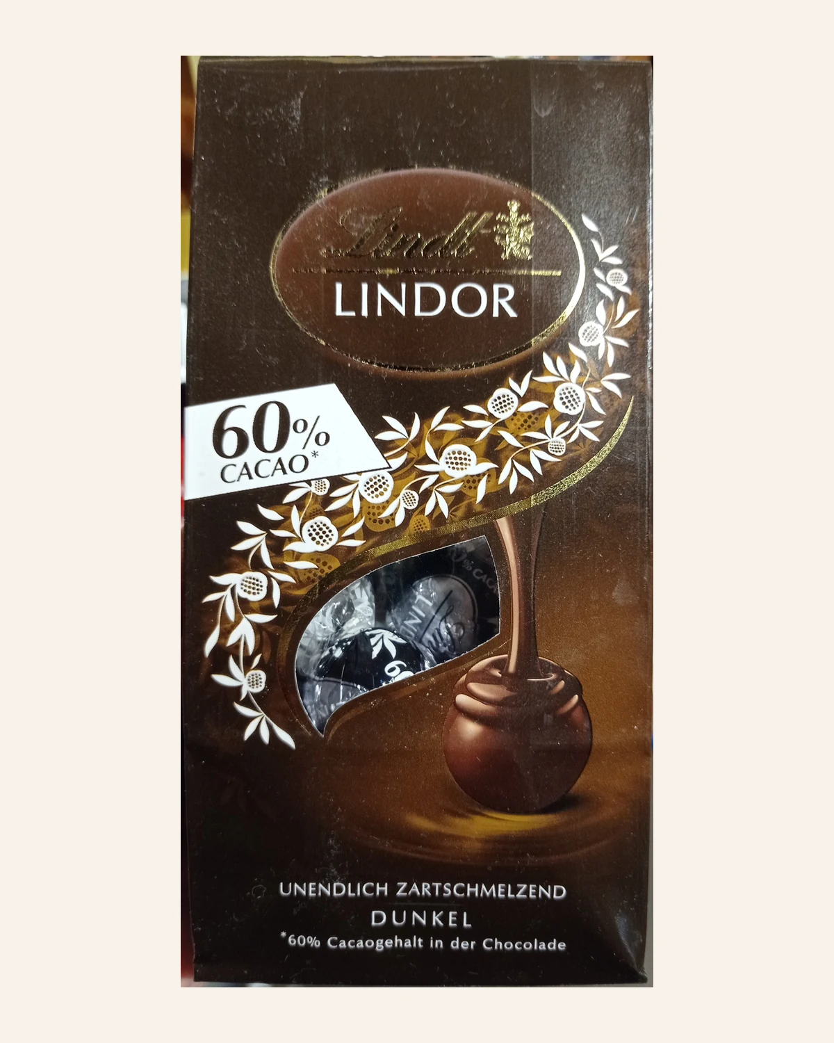 LINDOR Dark 60% Chocolate Truffles