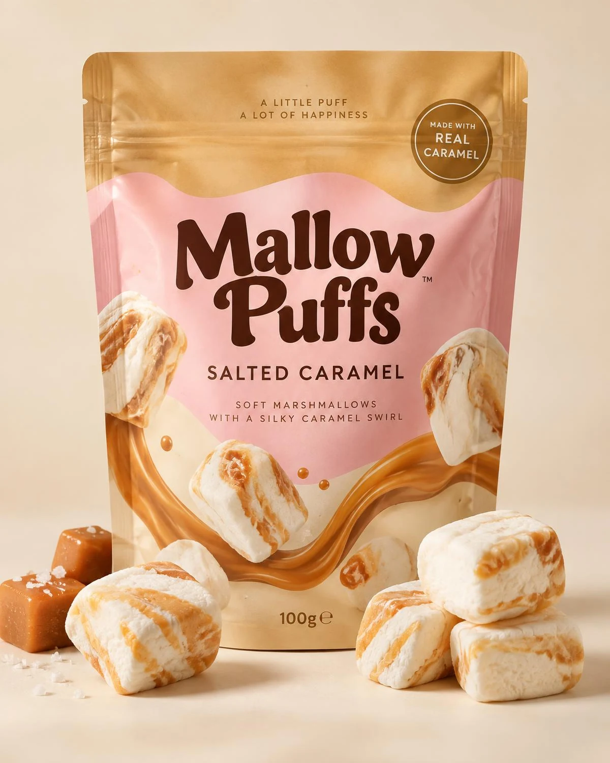 Salted Caramel Marshmallows