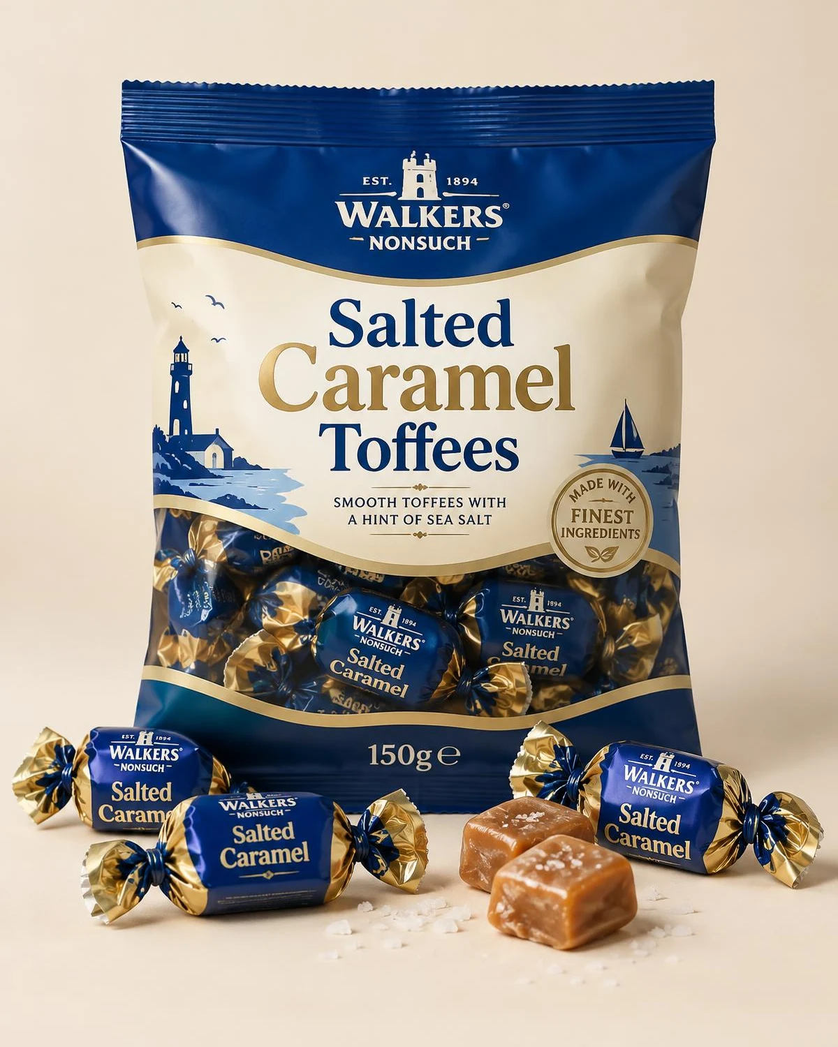 Salted Caramel Toffees
